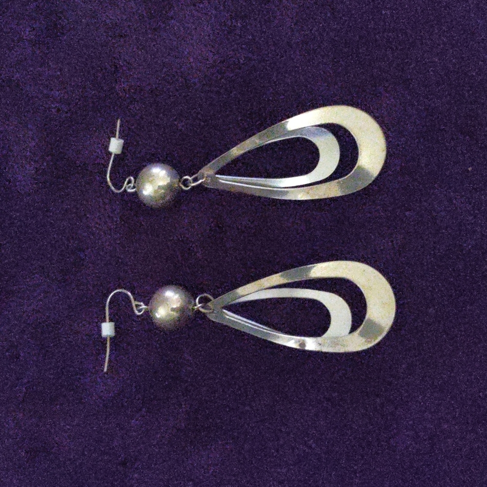 Vintage Abstract Earrings-$5 add on